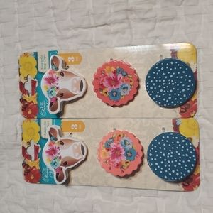 The Pioneer Woman Magnetic Bag Clips 2 packs  6 total